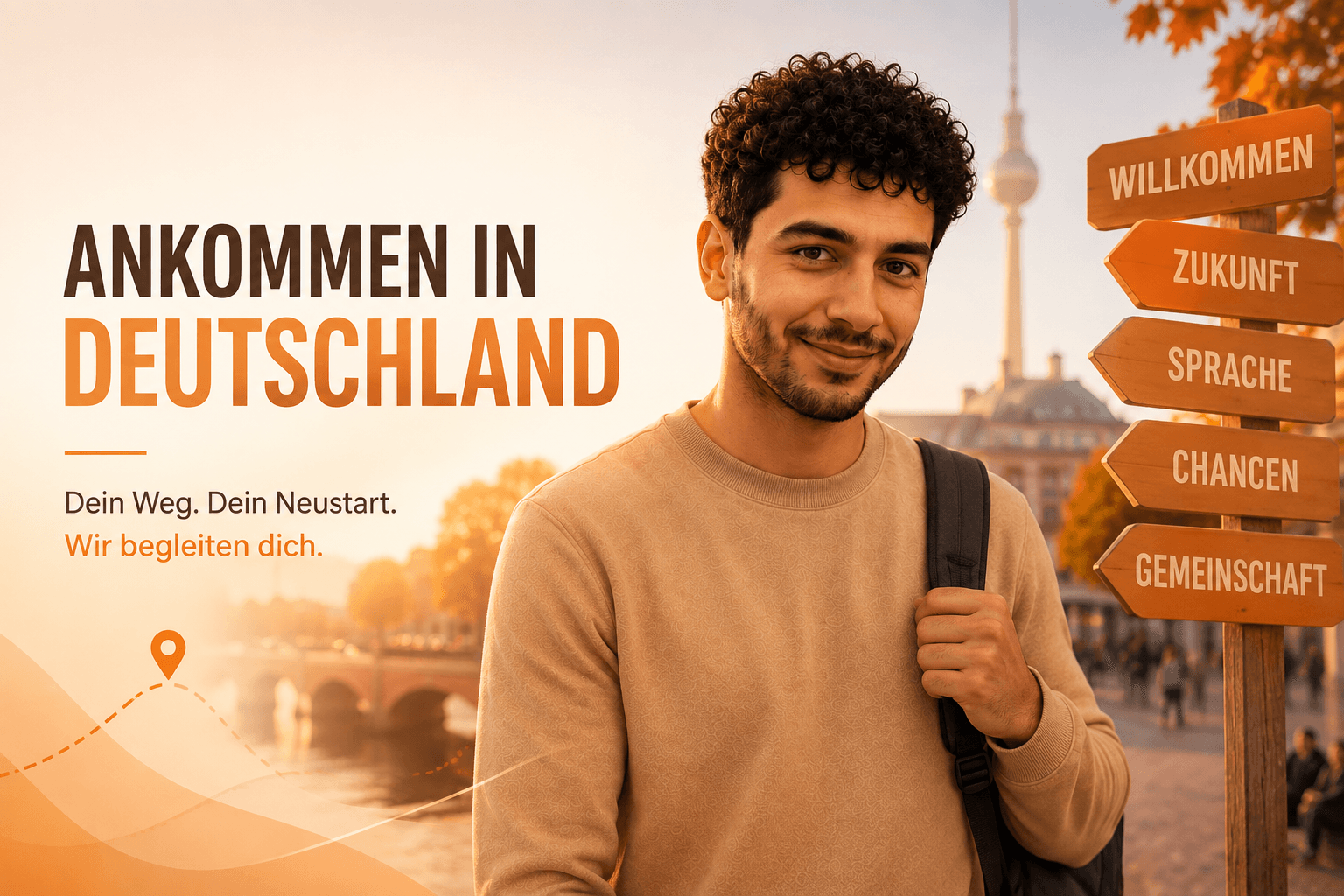Ankommen in Deutschland — Amirs erste Wochen